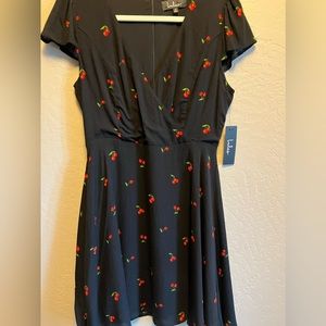NWT Lulus cherry dress
